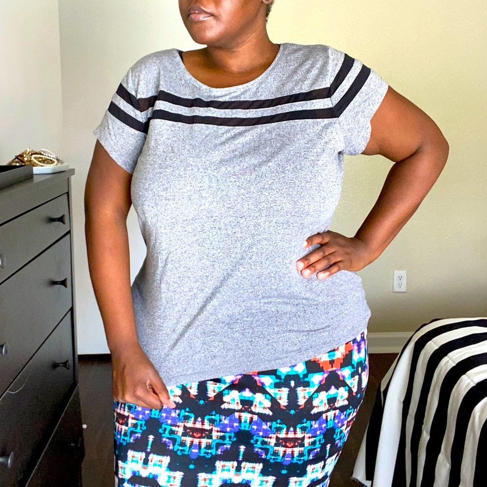 Soft stretchy tee